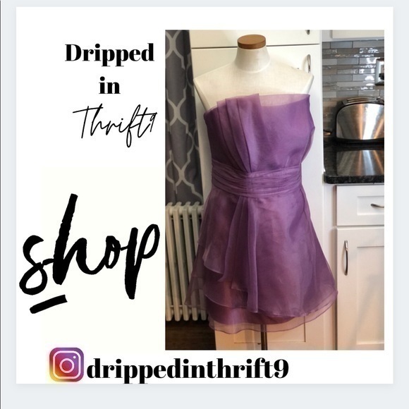 David’s Bridal Strapless Dress , Size 22 - Picture 1 of 3